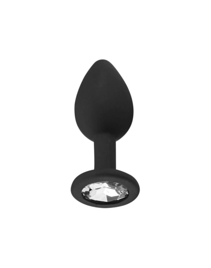 Plug en silicone noir